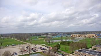 Weather camera view of Eastern Illinois University.