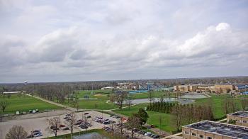 Weather camera view of Eastern Illinois University.