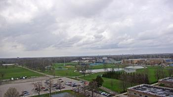 Weather camera view of Eastern Illinois University.