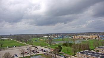 Weather camera view of Eastern Illinois University.