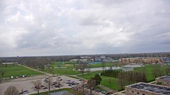 Weather camera view of Eastern Illinois University.