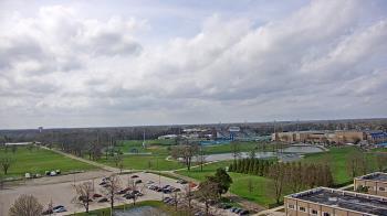 Weather camera view of Eastern Illinois University.
