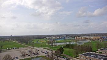 Weather camera view of Eastern Illinois University.