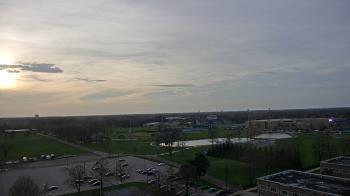 Weather camera view of Eastern Illinois University.