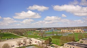 Weather camera view of Eastern Illinois University.