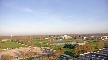 Weather camera view of Eastern Illinois University.
