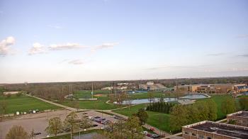 Weather camera view of Eastern Illinois University.