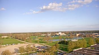 Weather camera view of Eastern Illinois University.