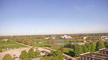 Weather camera view of Eastern Illinois University.