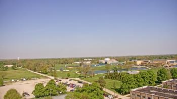 Weather camera view of Eastern Illinois University.