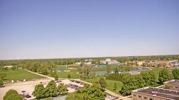 Weather camera view of Eastern Illinois University.