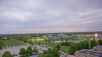 Weather camera view of Eastern Illinois University.