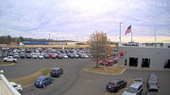 Weather camera view of Scott Clarks Toyota.