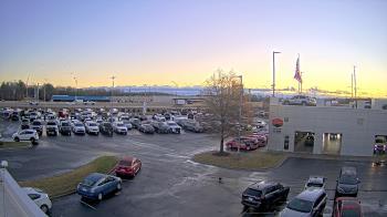 Weather camera view of Scott Clarks Toyota.