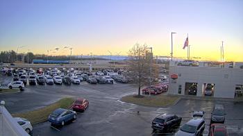 Weather camera view of Scott Clarks Toyota.
