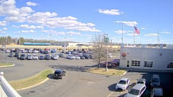 Weather camera view of Scott Clarks Toyota.