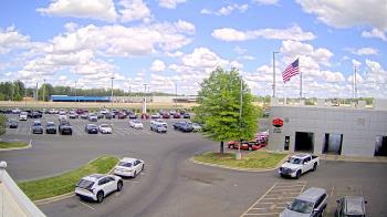 Weather camera view of Scott Clarks Toyota.