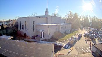 Weather camera view of St. Bridget School.