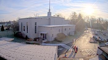 Weather camera view of St. Bridget School.