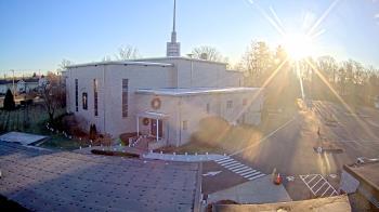 Weather camera view of St. Bridget School.