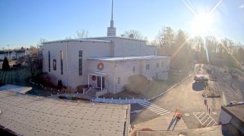 Weather camera view of St. Bridget School.