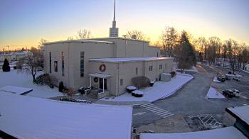 Weather camera view of St. Bridget School.