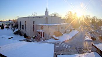 Weather camera view of St. Bridget School.