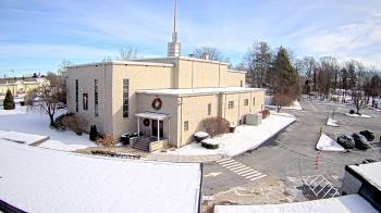 Weather camera view of St. Bridget School.