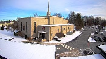 Weather camera view of St. Bridget School.