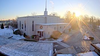 Weather camera view of St. Bridget School.