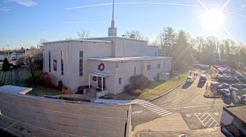 Weather camera view of St. Bridget School.