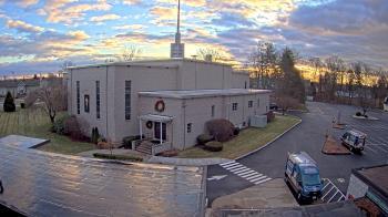 Weather camera view of St. Bridget School.