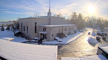 Weather camera view of St. Bridget School.