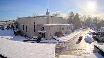 Weather camera view of St. Bridget School.