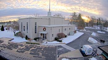 Weather camera view of St. Bridget School.