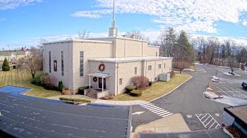 Weather camera view of St. Bridget School.