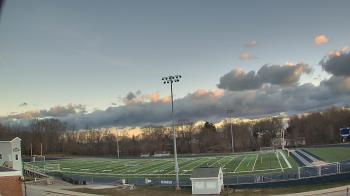 Weather camera view of Cohasset Middle HS.