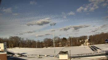 Weather camera view of Cohasset Middle HS.