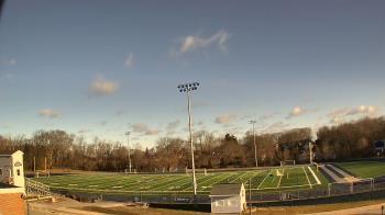 Weather camera view of Cohasset Middle HS.
