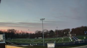 Weather camera view of Cohasset Middle HS.