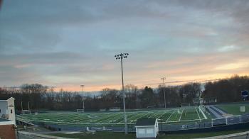 Weather camera view of Cohasset Middle HS.