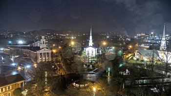 Weather camera view of Kingsport City Hall.
