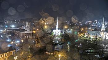 Weather camera view of Kingsport City Hall.