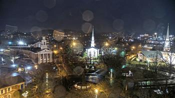 Weather camera view of Kingsport City Hall.