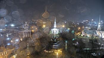 Weather camera view of Kingsport City Hall.