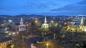 Weather camera view of Kingsport City Hall.