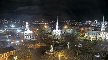 Weather camera view of Kingsport City Hall.