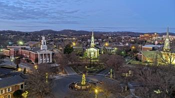 Weather camera view of Kingsport City Hall.