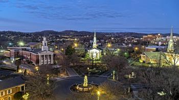 Weather camera view of Kingsport City Hall.