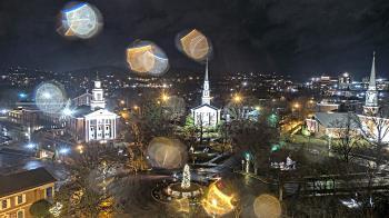 Weather camera view of Kingsport City Hall.